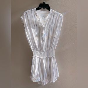 Rails White Striped Mini Dress or Coverup